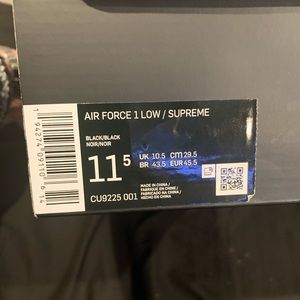 Supreme x Nike Air Force Ones